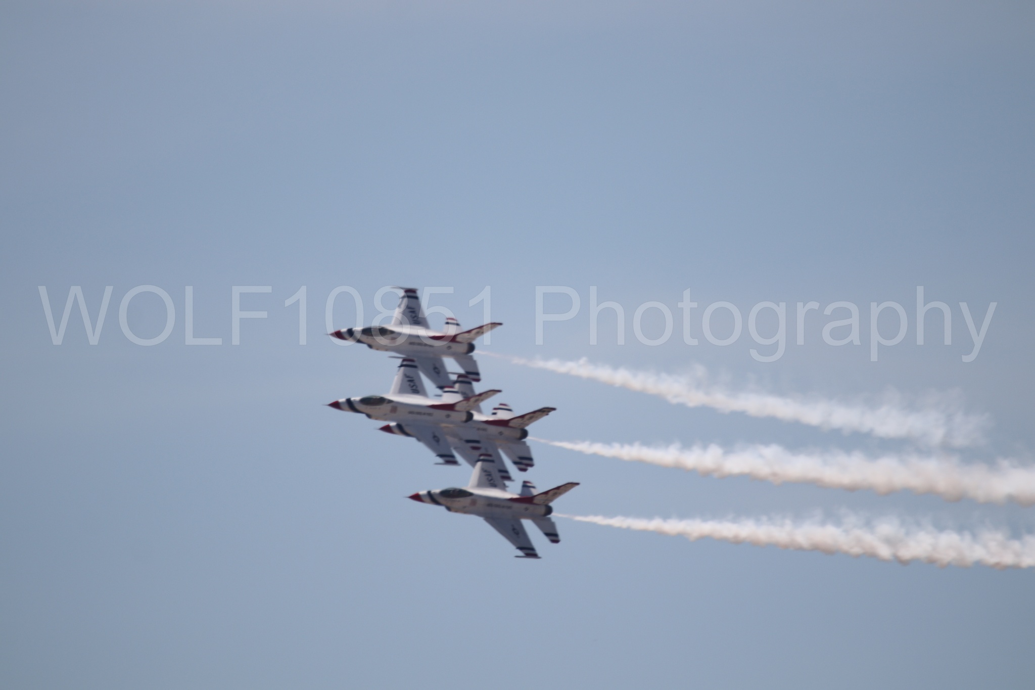 F-16 Fighting Falcon | Red White and Blue | Thunderbirds | WOLF10851 Photography