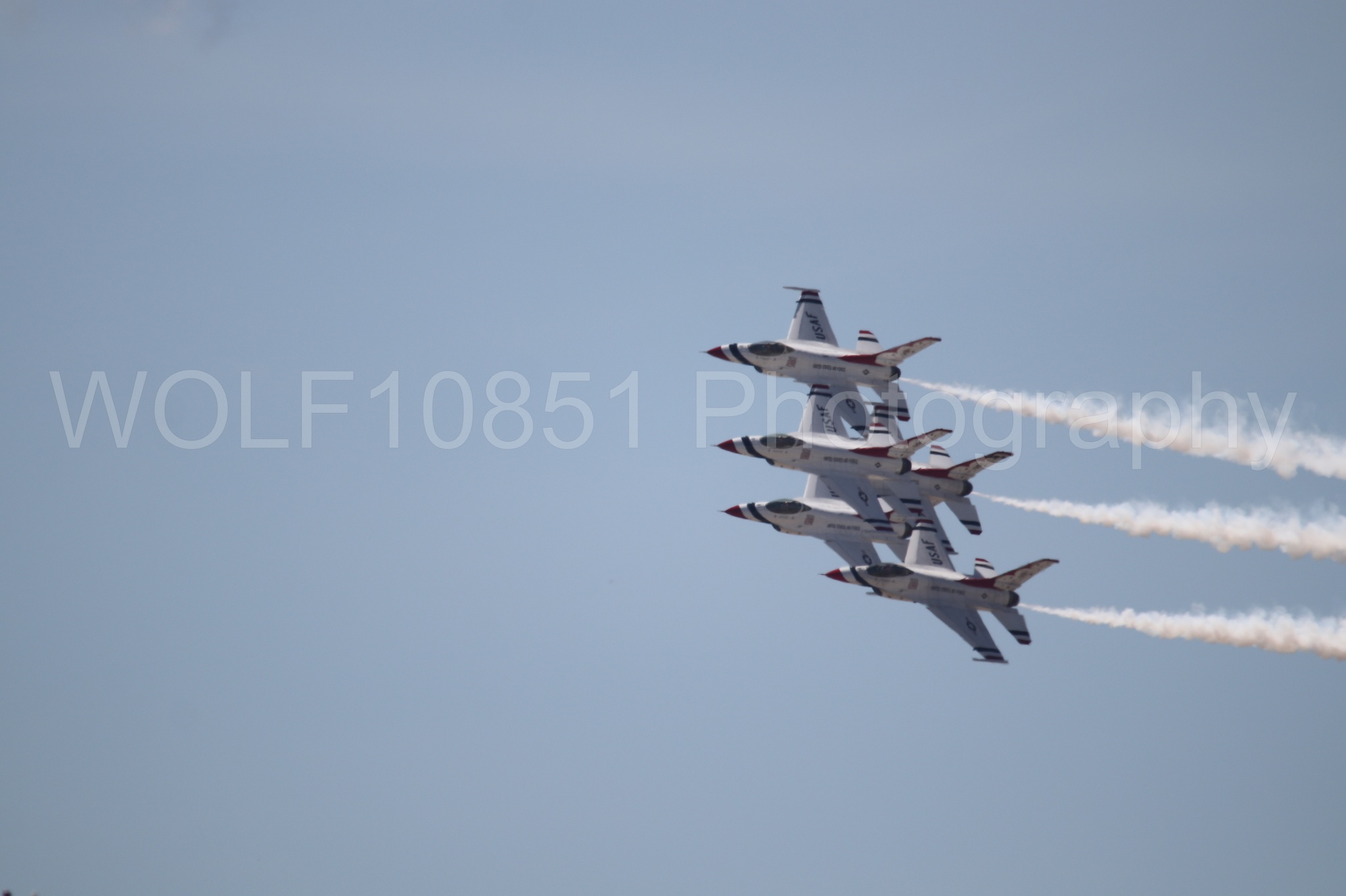 F-16 Fighting Falcon | Red White and Blue | Thunderbirds | WOLF10851 Photography