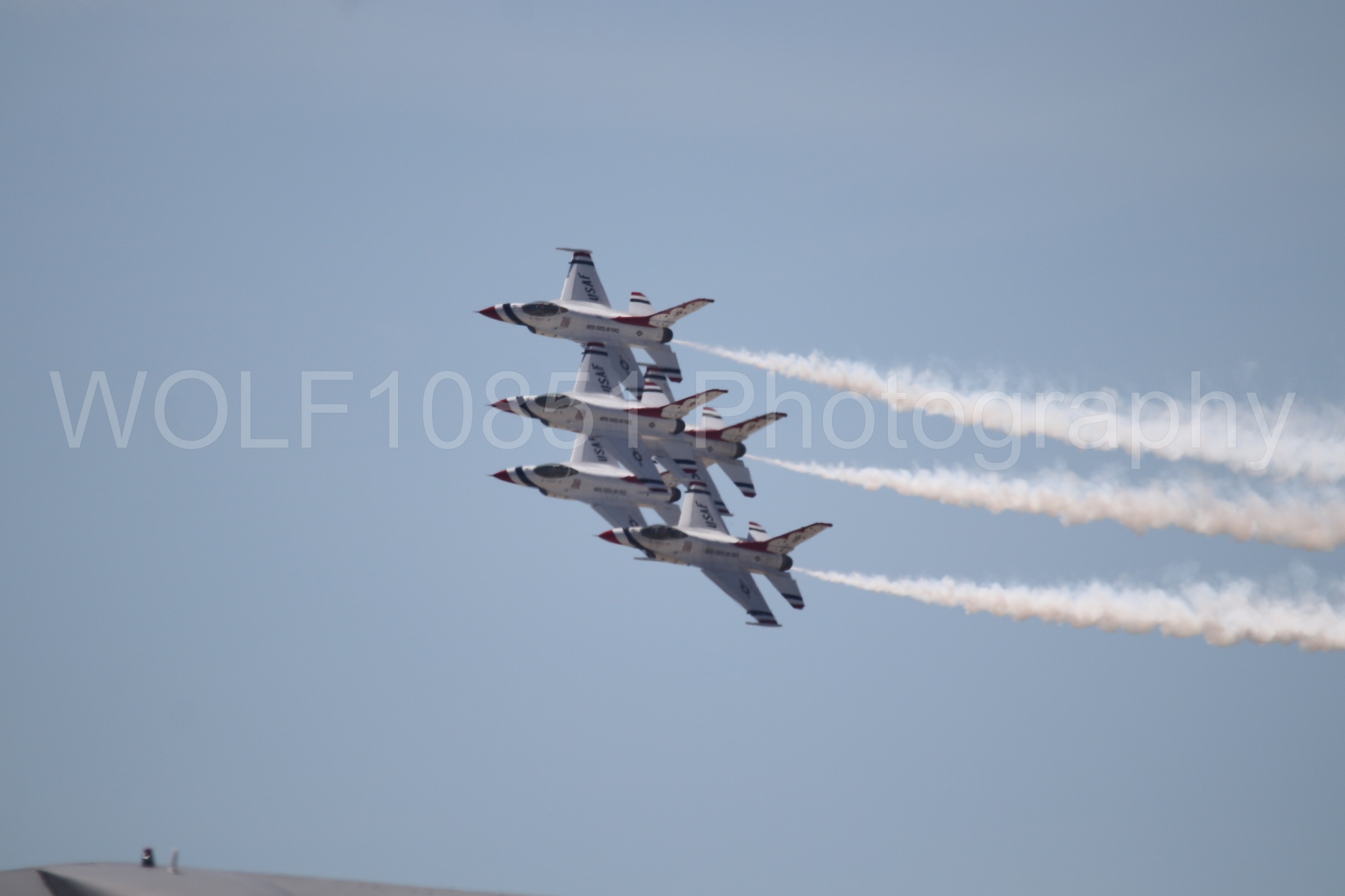 F-16 Fighting Falcon | Red White and Blue | Thunderbirds | WOLF10851 Photography