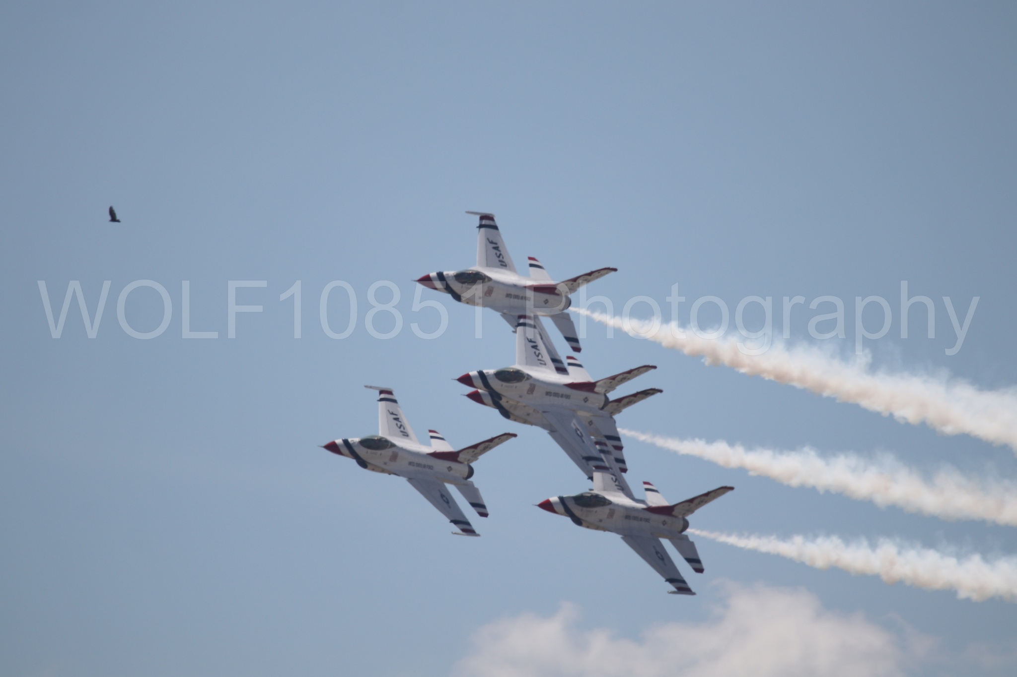 F-16 Fighting Falcon | Red White and Blue | Thunderbirds | WOLF10851 Photography