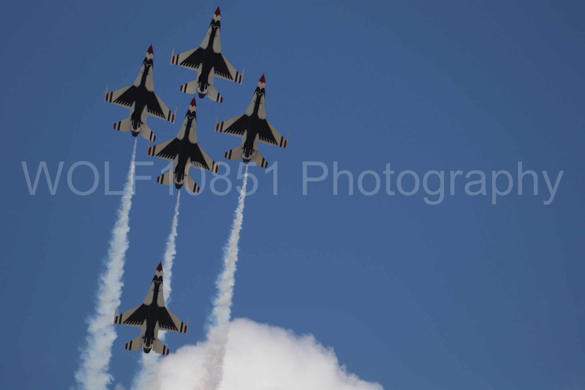 F-16 Fighting Falcon | Red White and Blue | Thunderbirds | WOLF10851 Photography