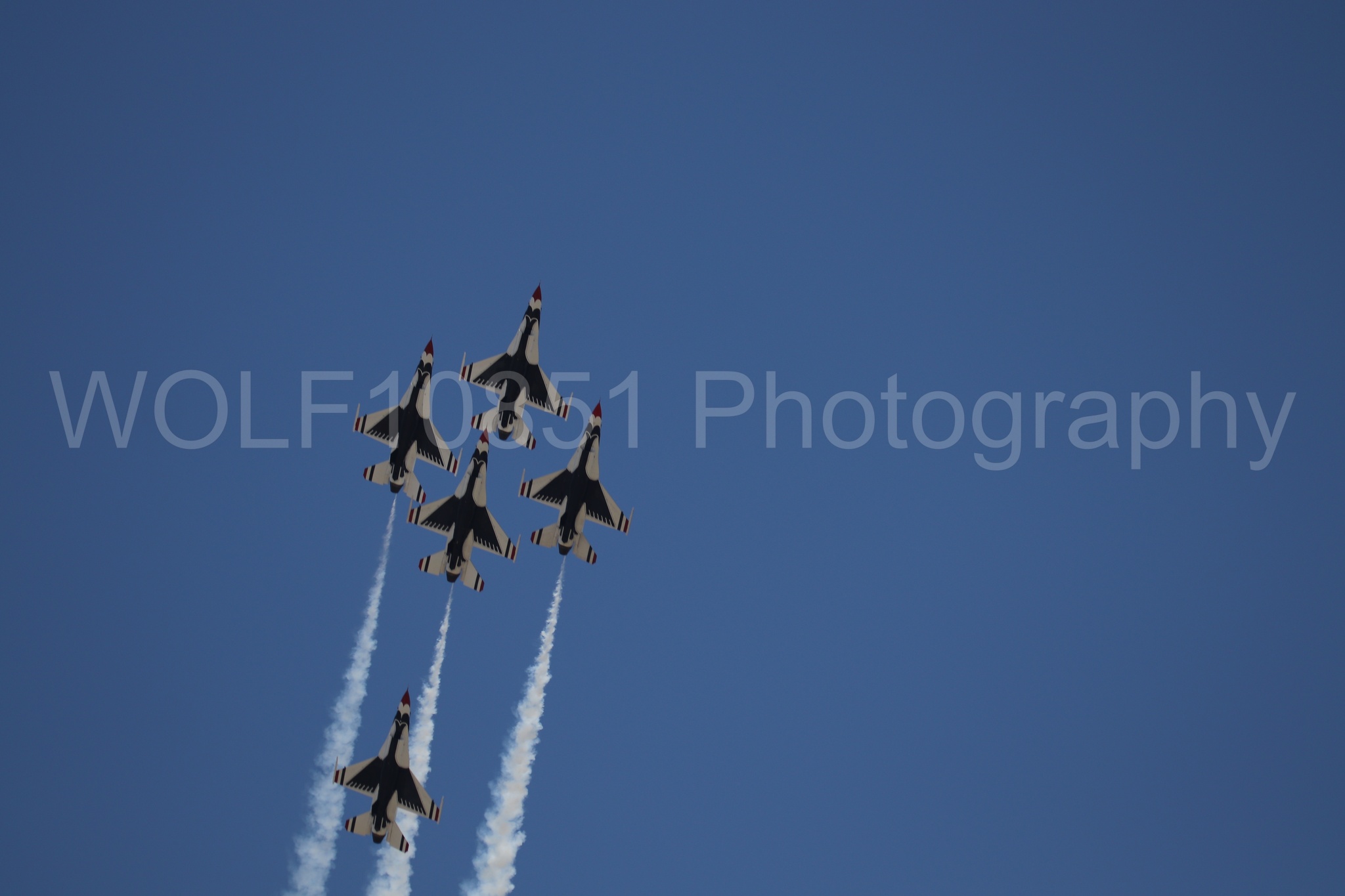 F-16 Fighting Falcon | Red White and Blue | Thunderbirds | WOLF10851 Photography