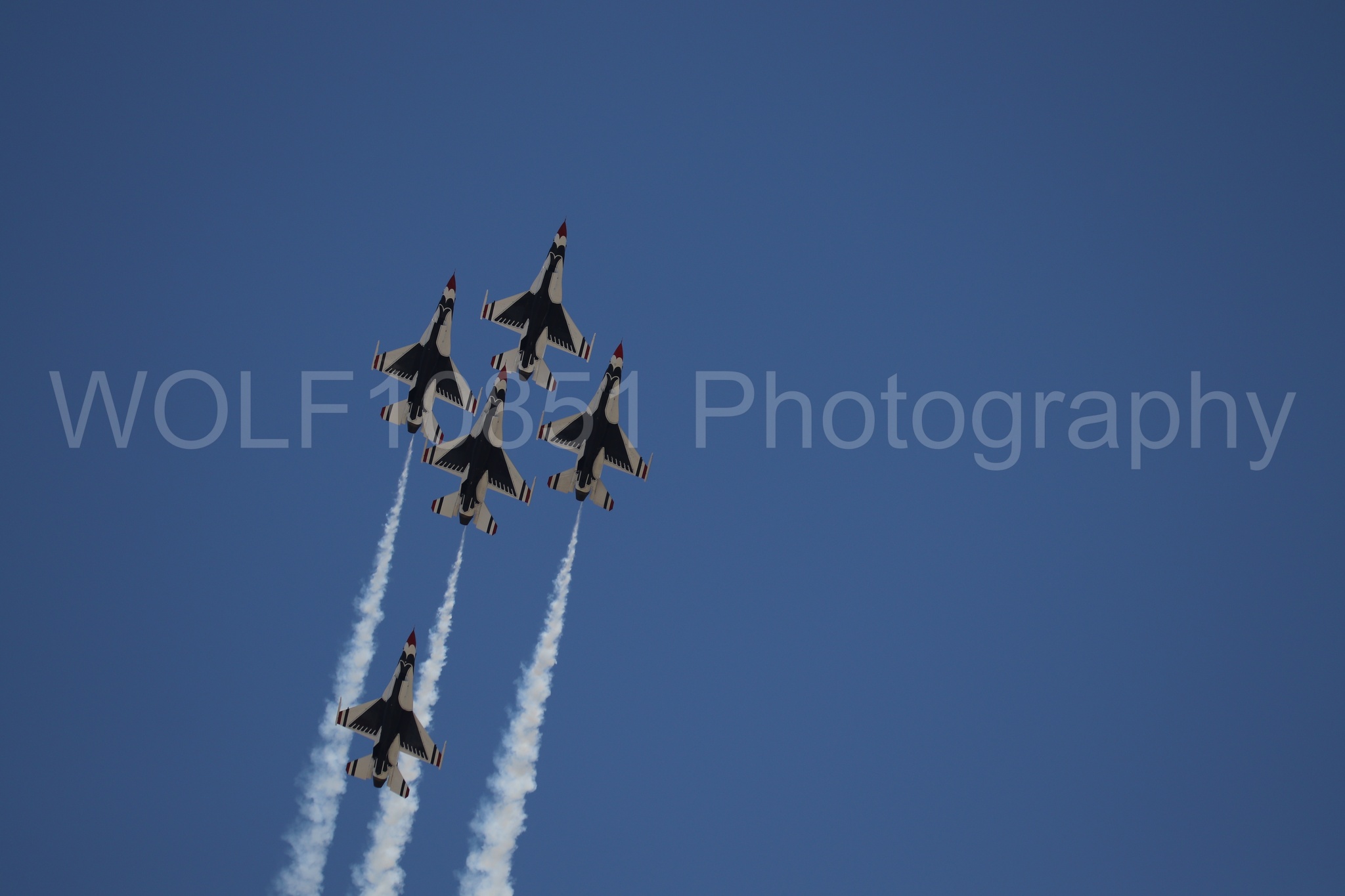 F-16 Fighting Falcon | Red White and Blue | Thunderbirds | WOLF10851 Photography