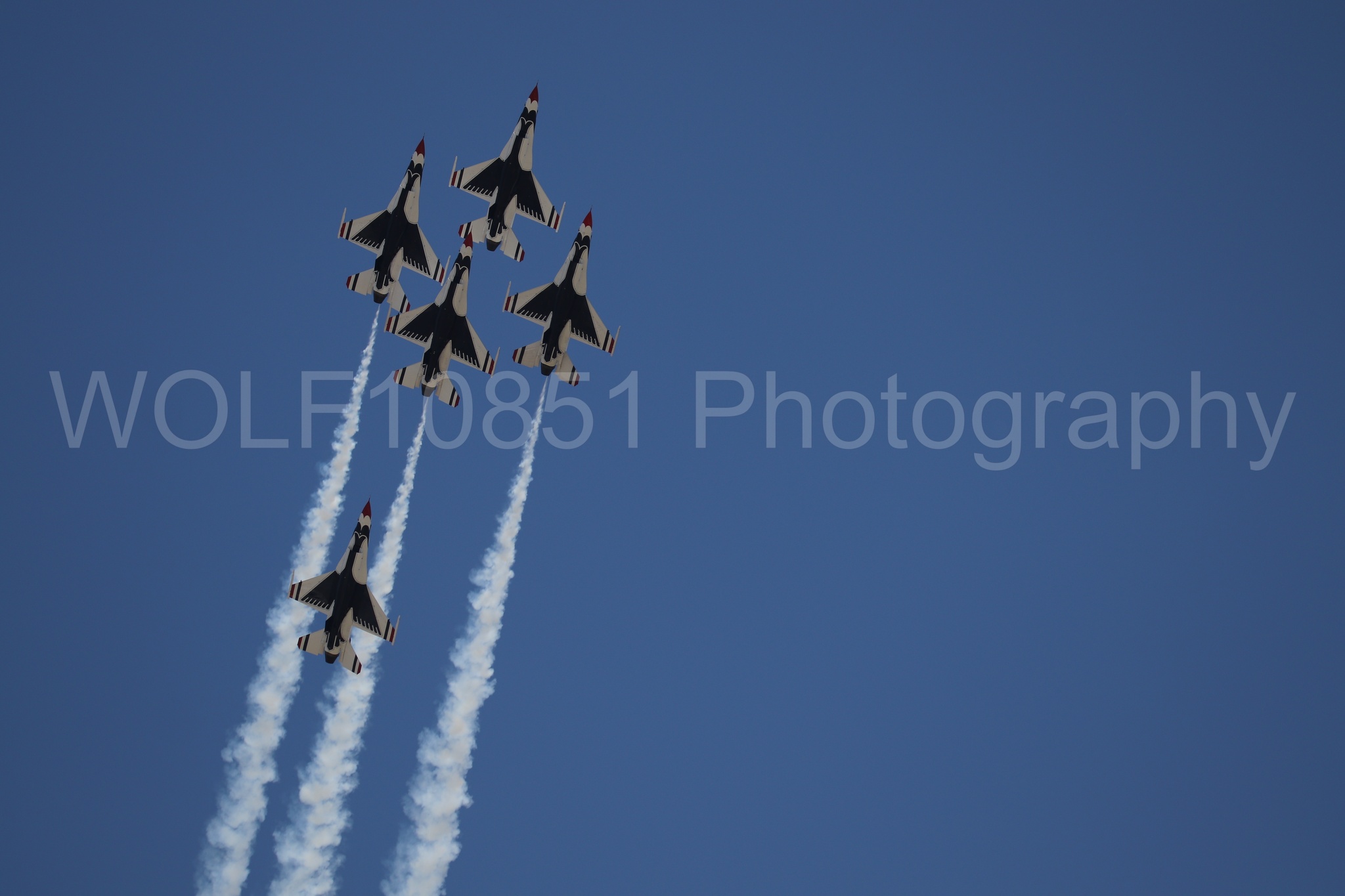 F-16 Fighting Falcon | Red White and Blue | Thunderbirds | WOLF10851 Photography
