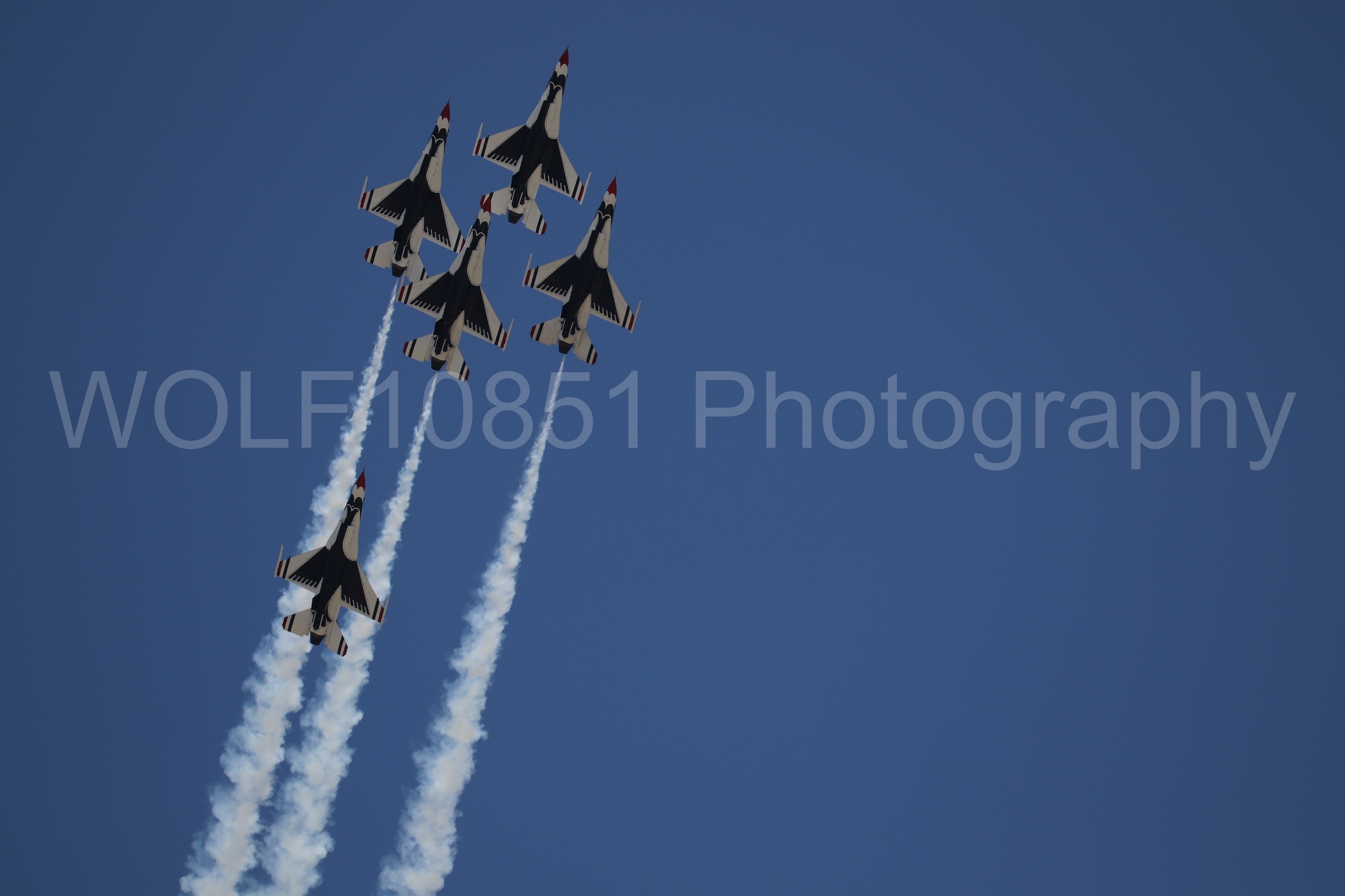 F-16 Fighting Falcon | Red White and Blue | Thunderbirds | WOLF10851 Photography