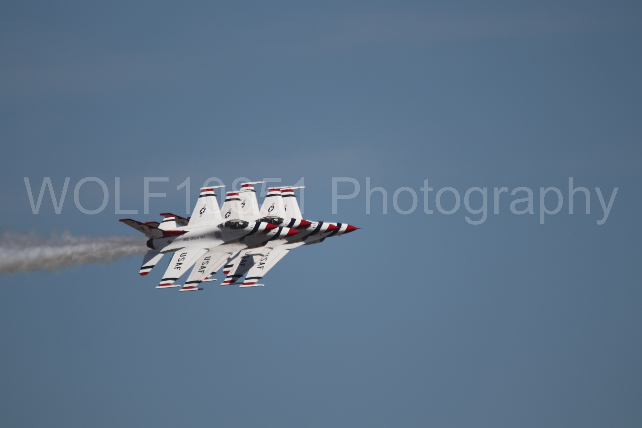 F-16 Fighting Falcon | Red White and Blue | Thunderbirds | WOLF10851 Photography