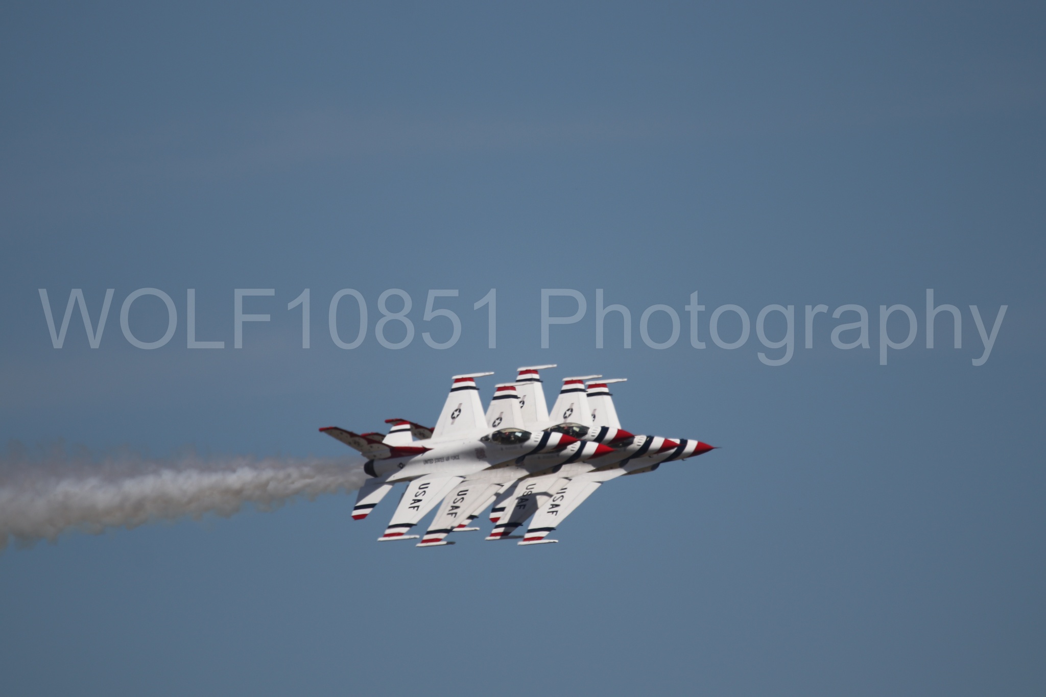 F-16 Fighting Falcon | Red White and Blue | Thunderbirds | WOLF10851 Photography