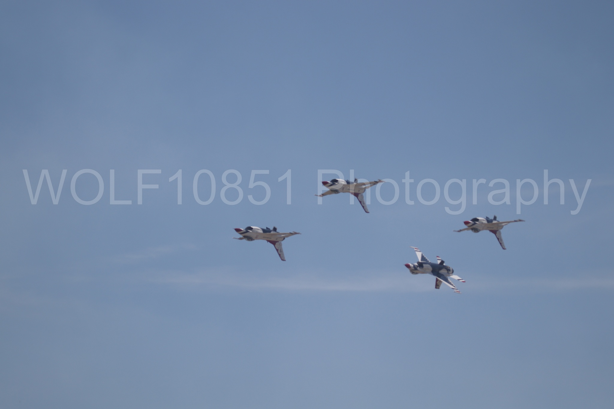 F-16 Fighting Falcon | Red White and Blue | Thunderbirds | WOLF10851 Photography
