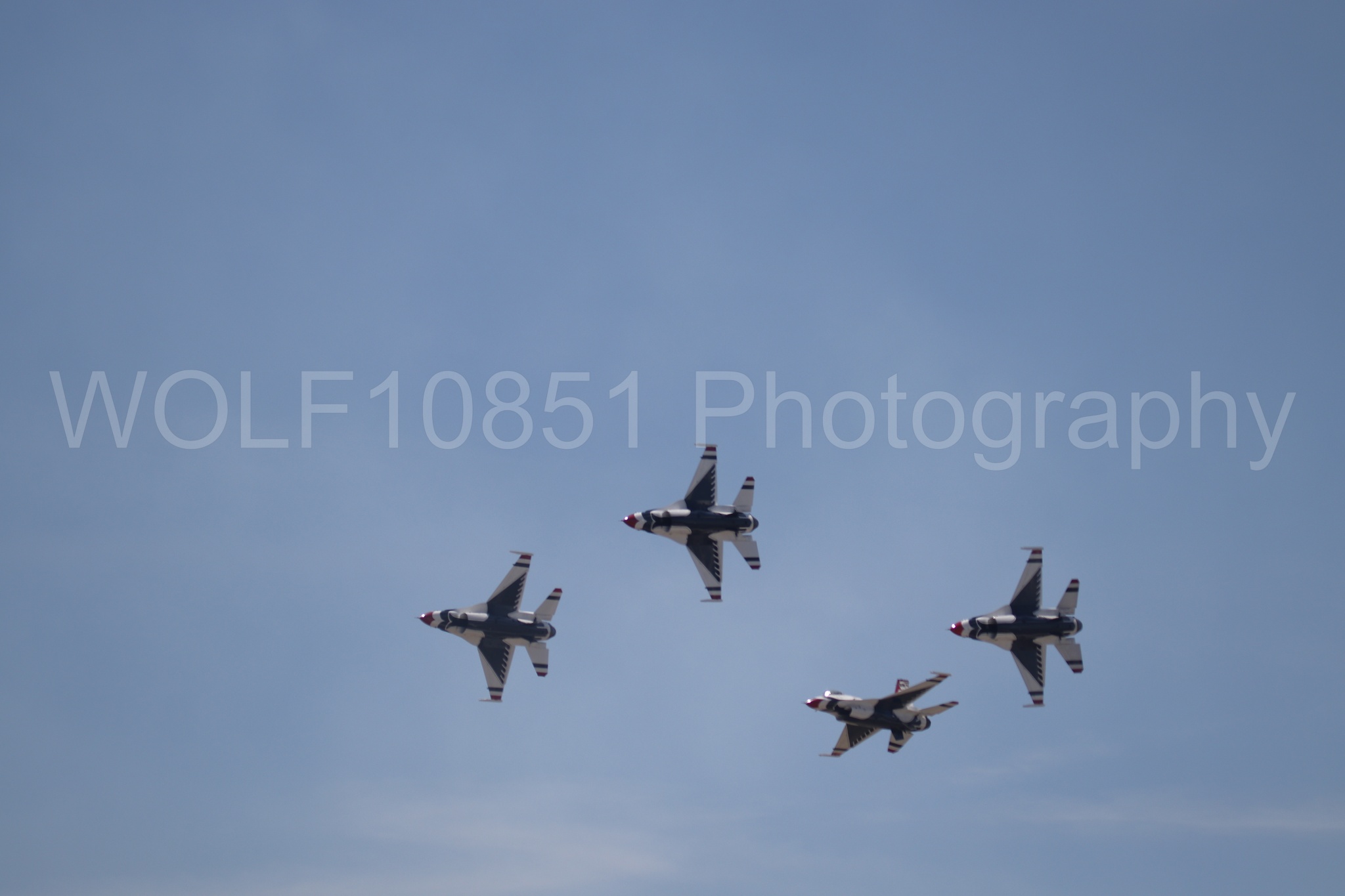 F-16 Fighting Falcon | Red White and Blue | Thunderbirds | WOLF10851 Photography