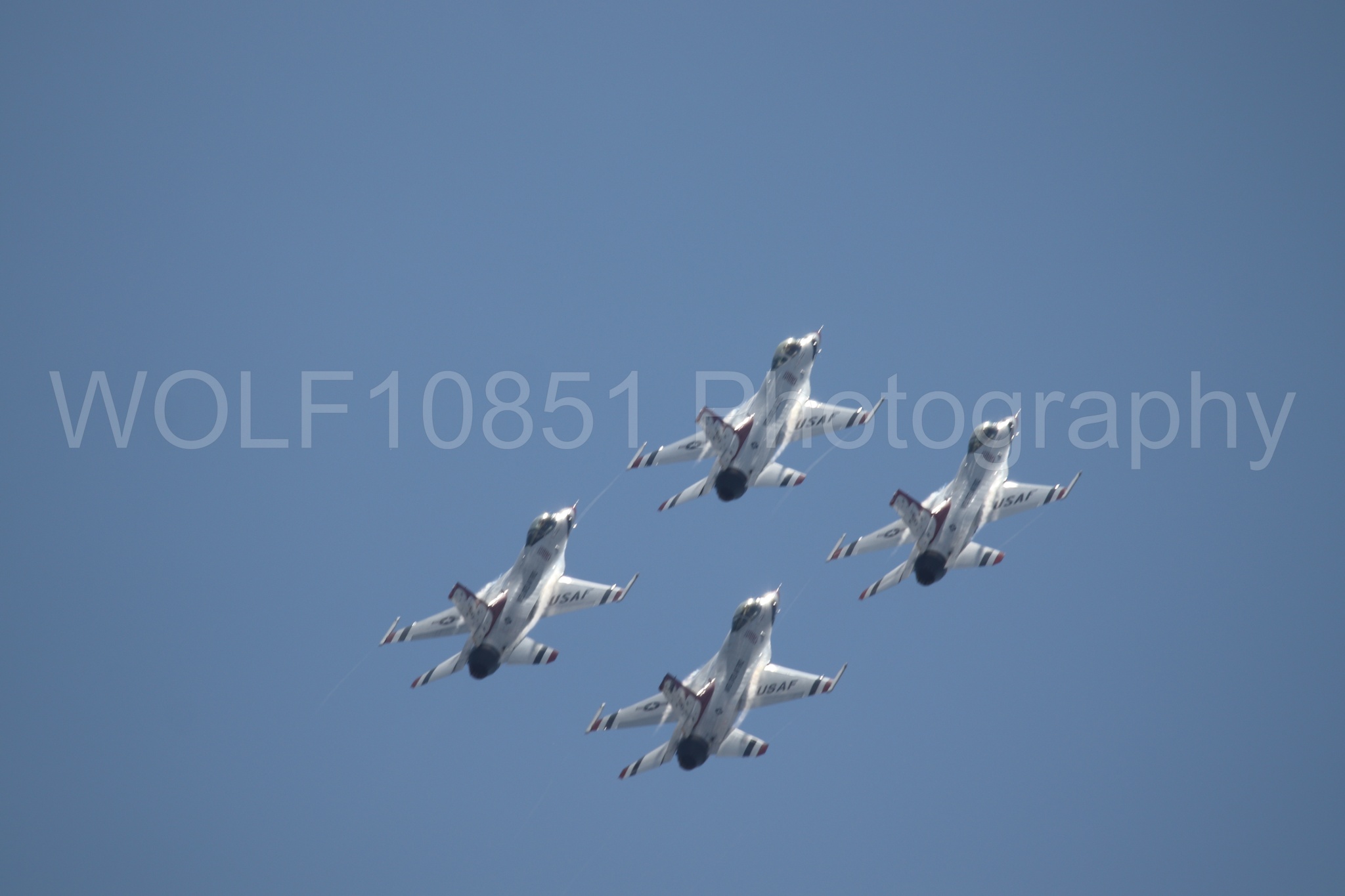 F-16 Fighting Falcon | Red White and Blue | Thunderbirds | WOLF10851 Photography