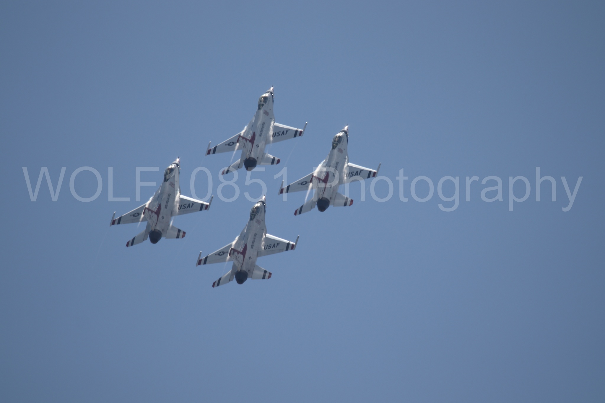 F-16 Fighting Falcon | Red White and Blue | Thunderbirds | WOLF10851 Photography