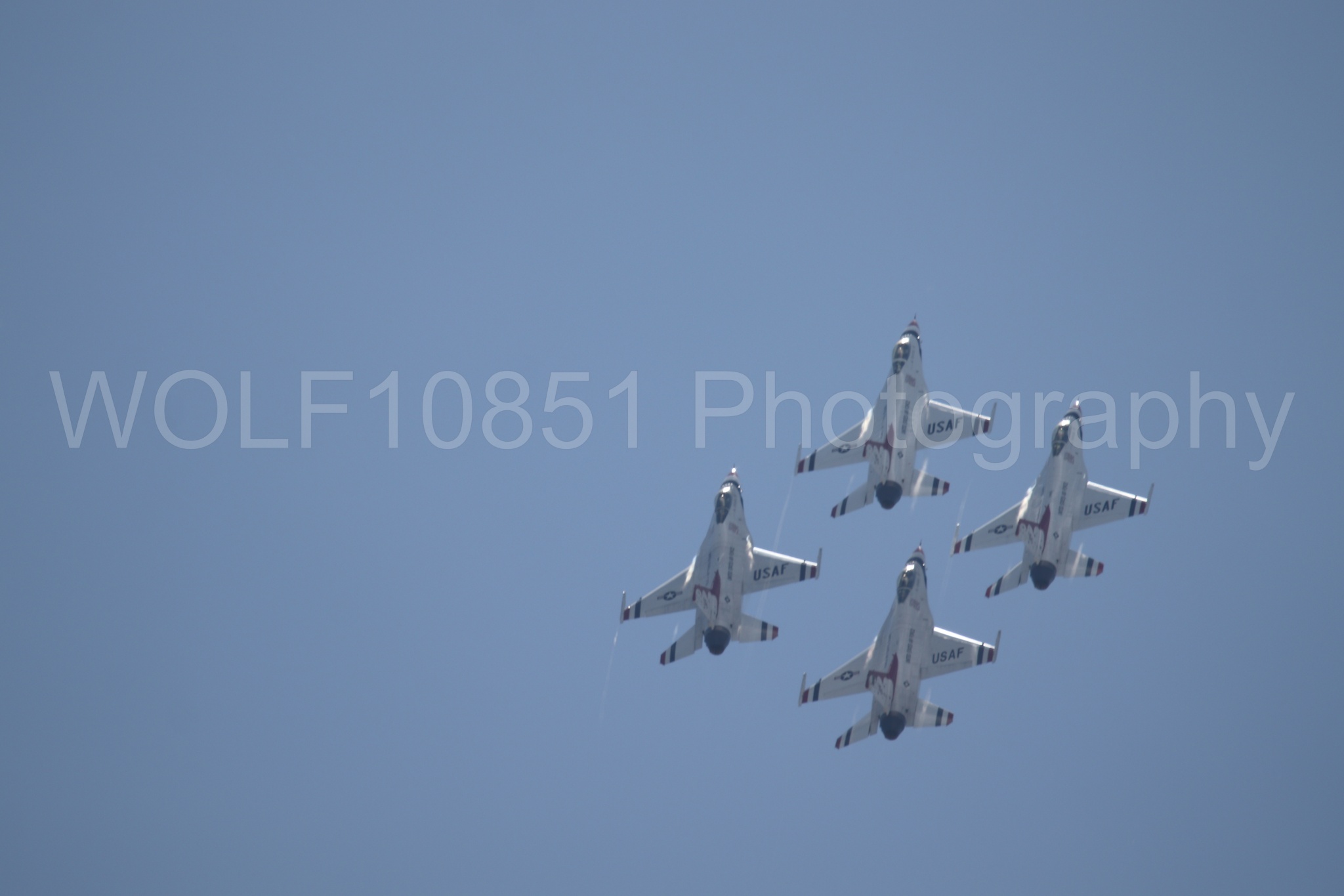 F-16 Fighting Falcon | Red White and Blue | Thunderbirds | WOLF10851 Photography
