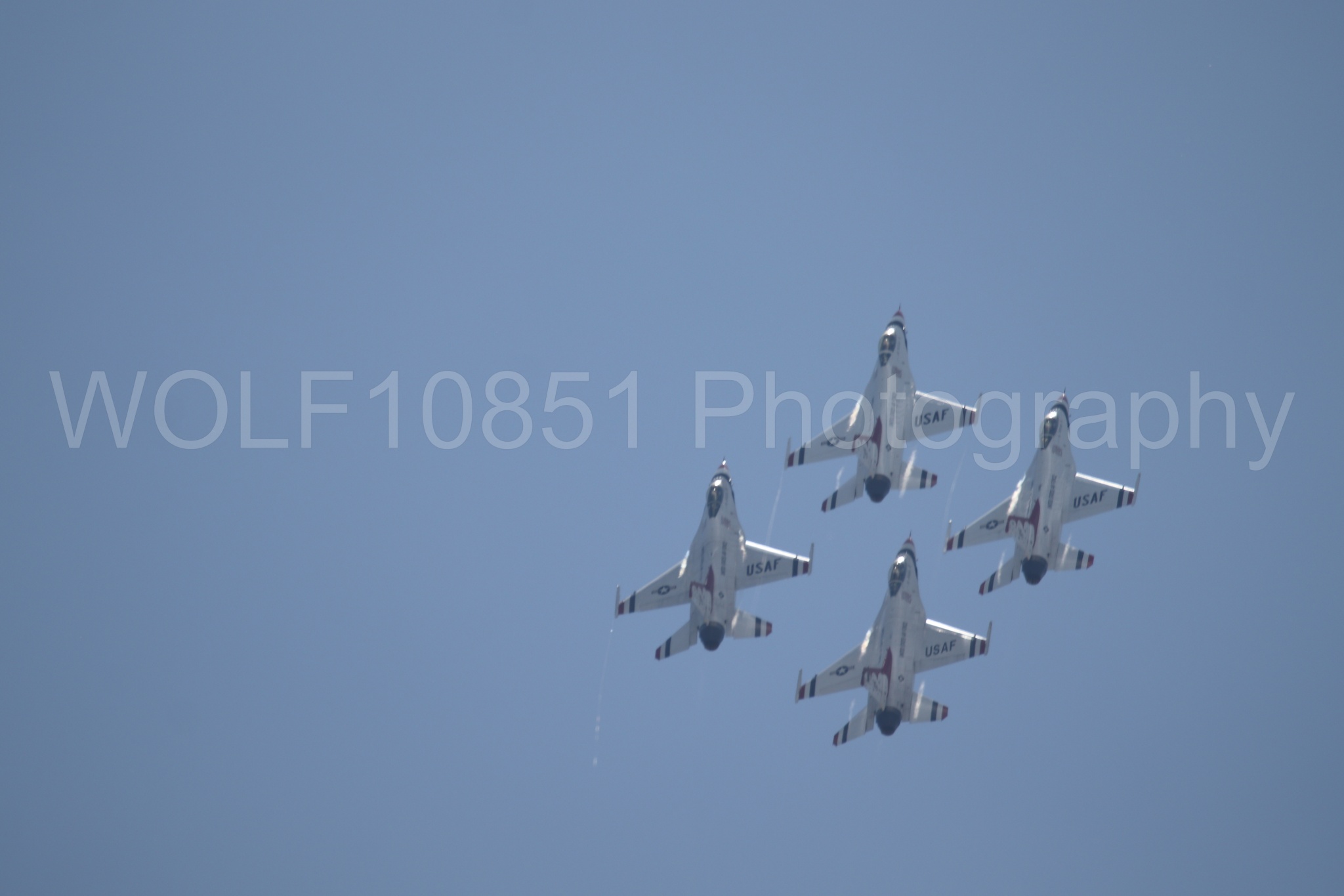 F-16 Fighting Falcon | Red White and Blue | Thunderbirds | WOLF10851 Photography