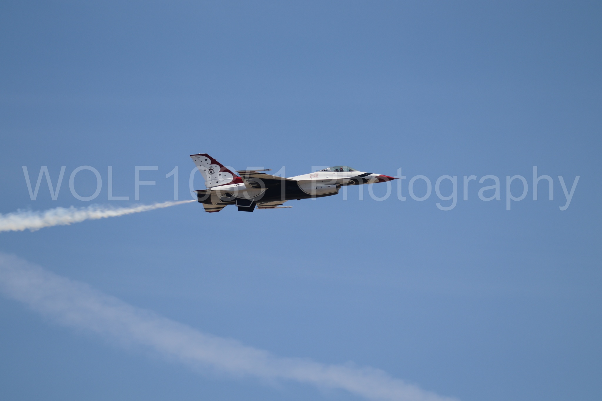F-16 Fighting Falcon | Red White and Blue | Thunderbirds | WOLF10851 Photography