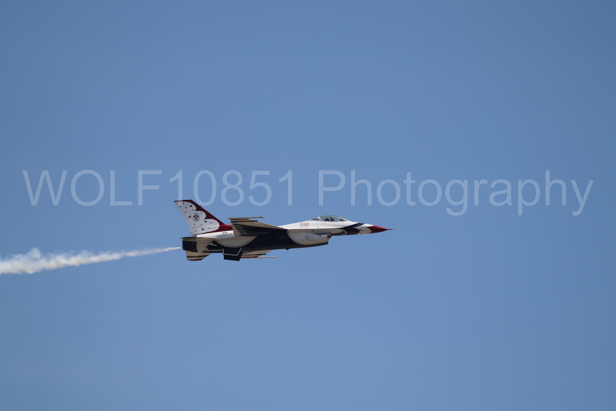 F-16 Fighting Falcon | Red White and Blue | Thunderbirds | WOLF10851 Photography