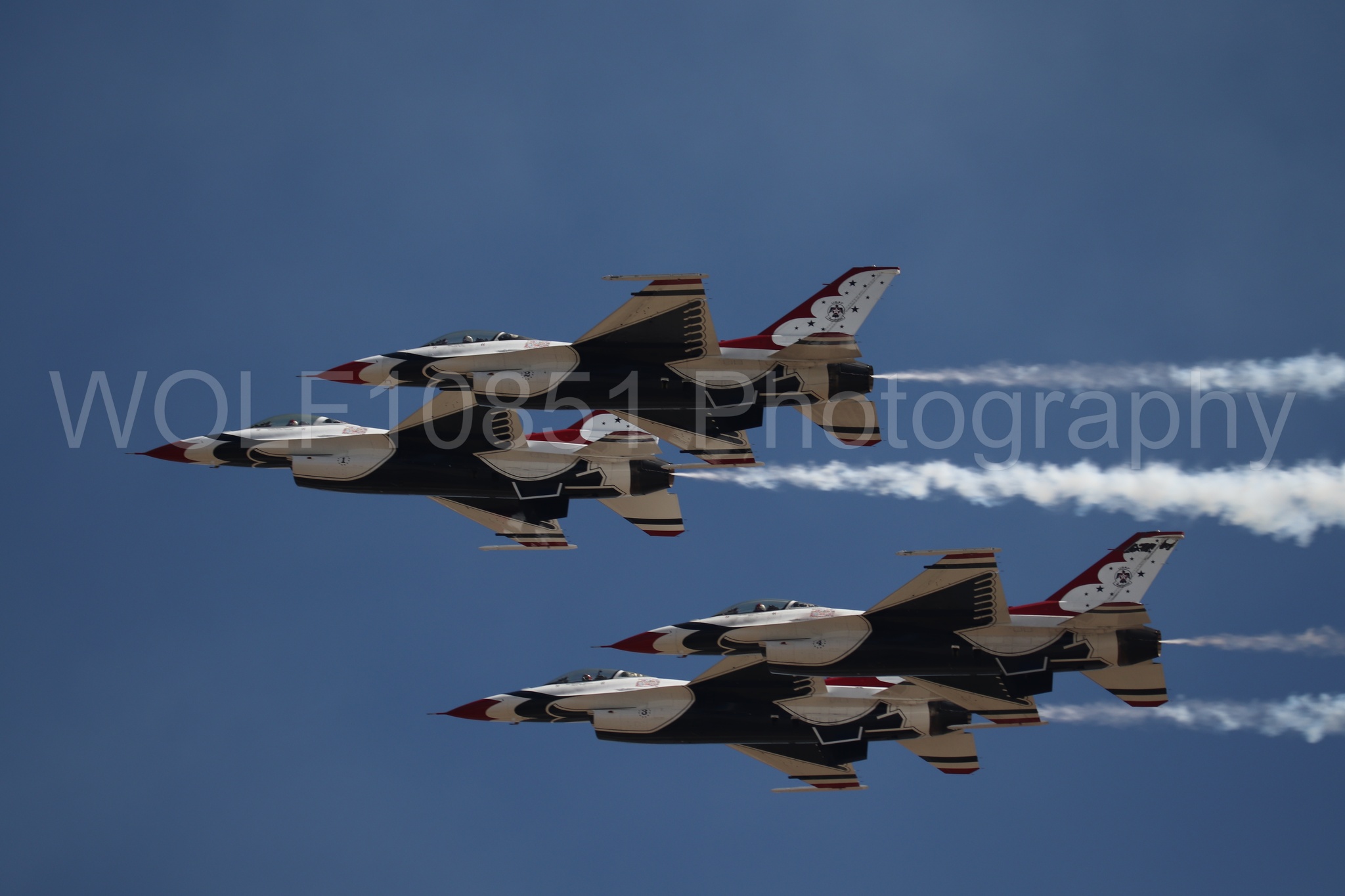 F-16 Fighting Falcon | Red White and Blue | Thunderbirds | WOLF10851 Photography