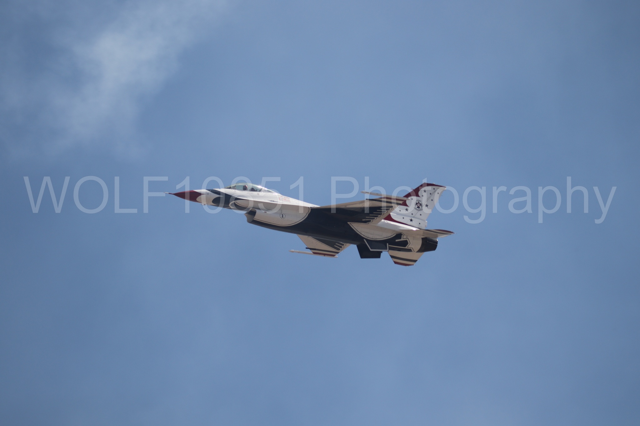 F-16 Fighting Falcon | Red White and Blue | Thunderbirds | WOLF10851 Photography