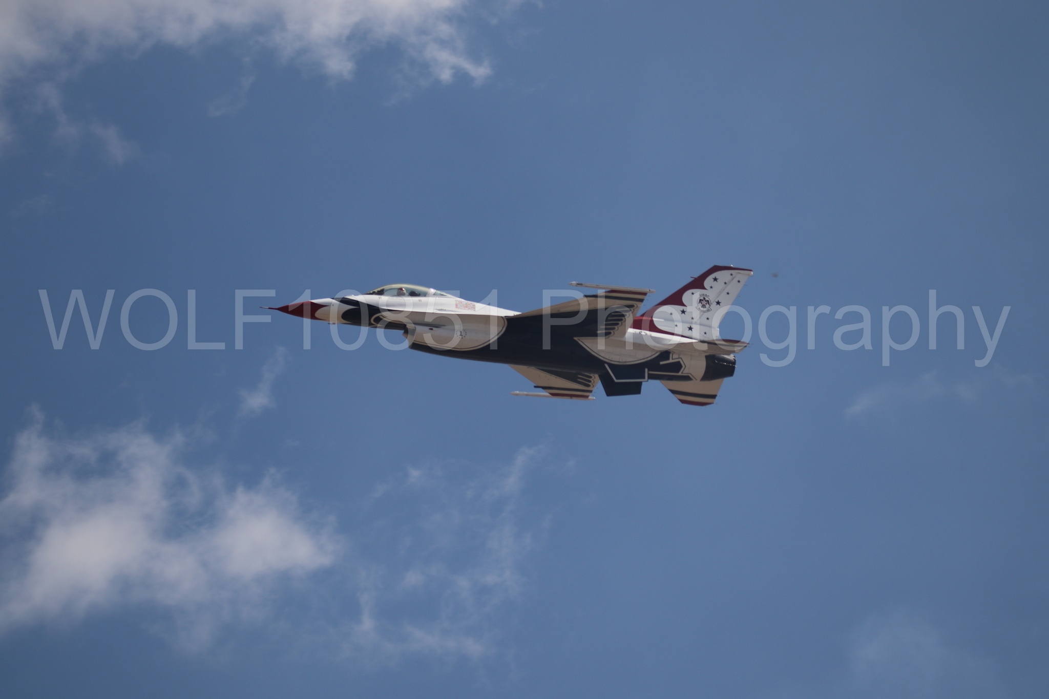 F-16 Fighting Falcon | Red White and Blue | Thunderbirds | WOLF10851 Photography
