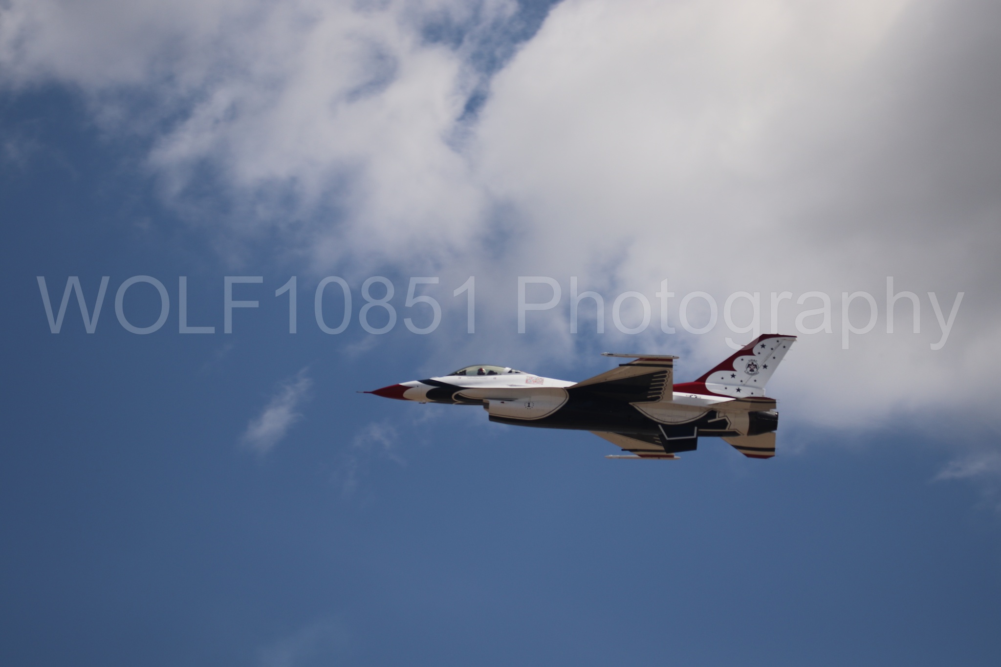 F-16 Fighting Falcon | Red White and Blue | Thunderbirds | WOLF10851 Photography