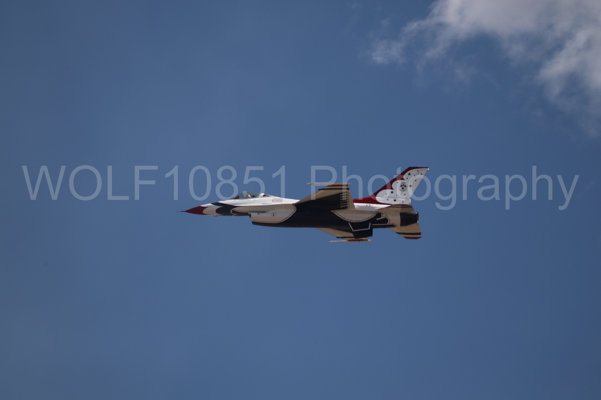 F-16 Fighting Falcon | Red White and Blue | Thunderbirds | WOLF10851 Photography