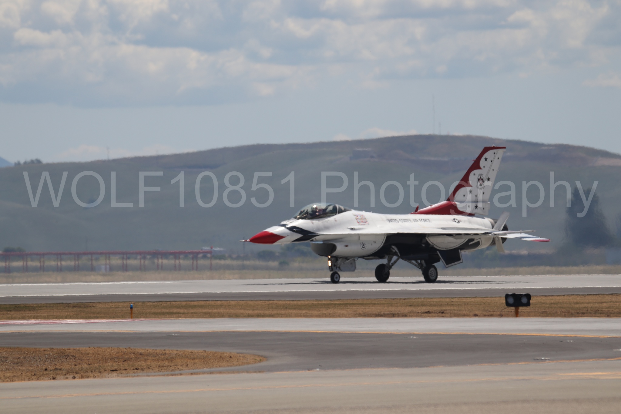 F-16 Fighting Falcon | Red White and Blue | Thunderbirds | WOLF10851 Photography