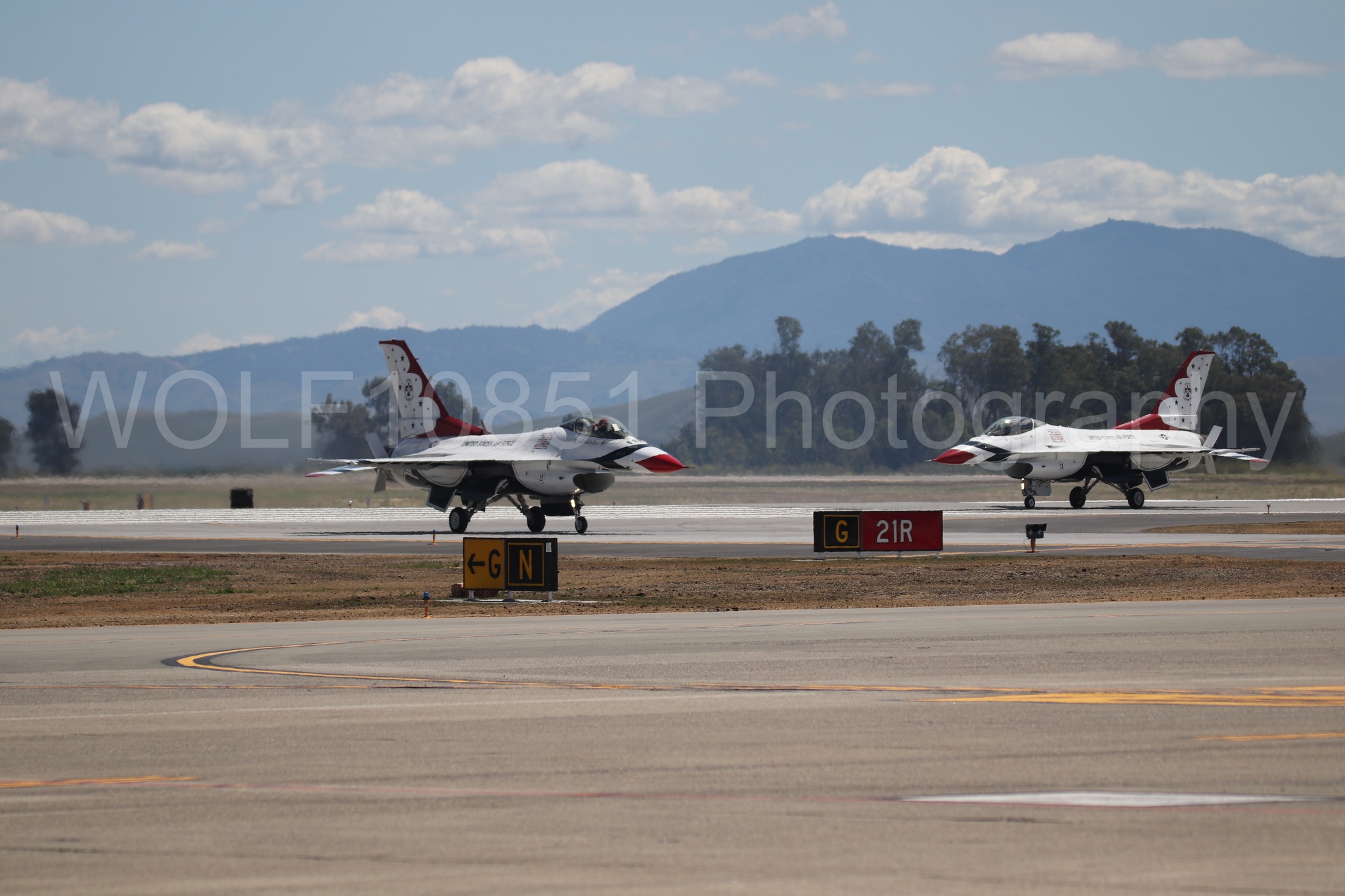 F-16 Fighting Falcon | Red White and Blue | Thunderbirds | WOLF10851 Photography