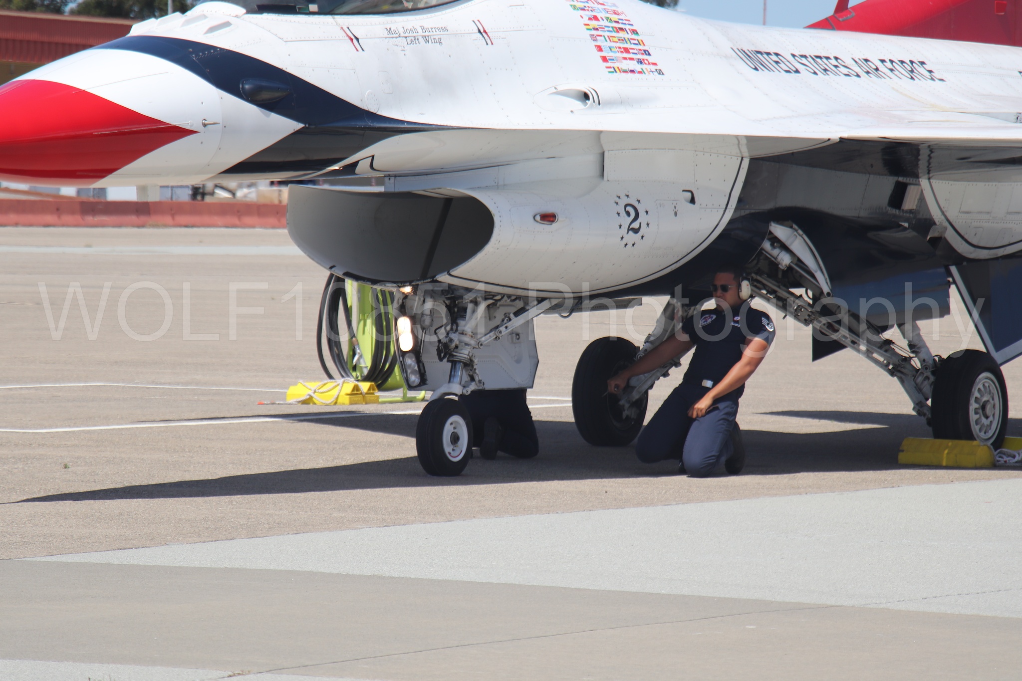 F-16 Fighting Falcon | Red White and Blue | Thunderbirds | WOLF10851 Photography