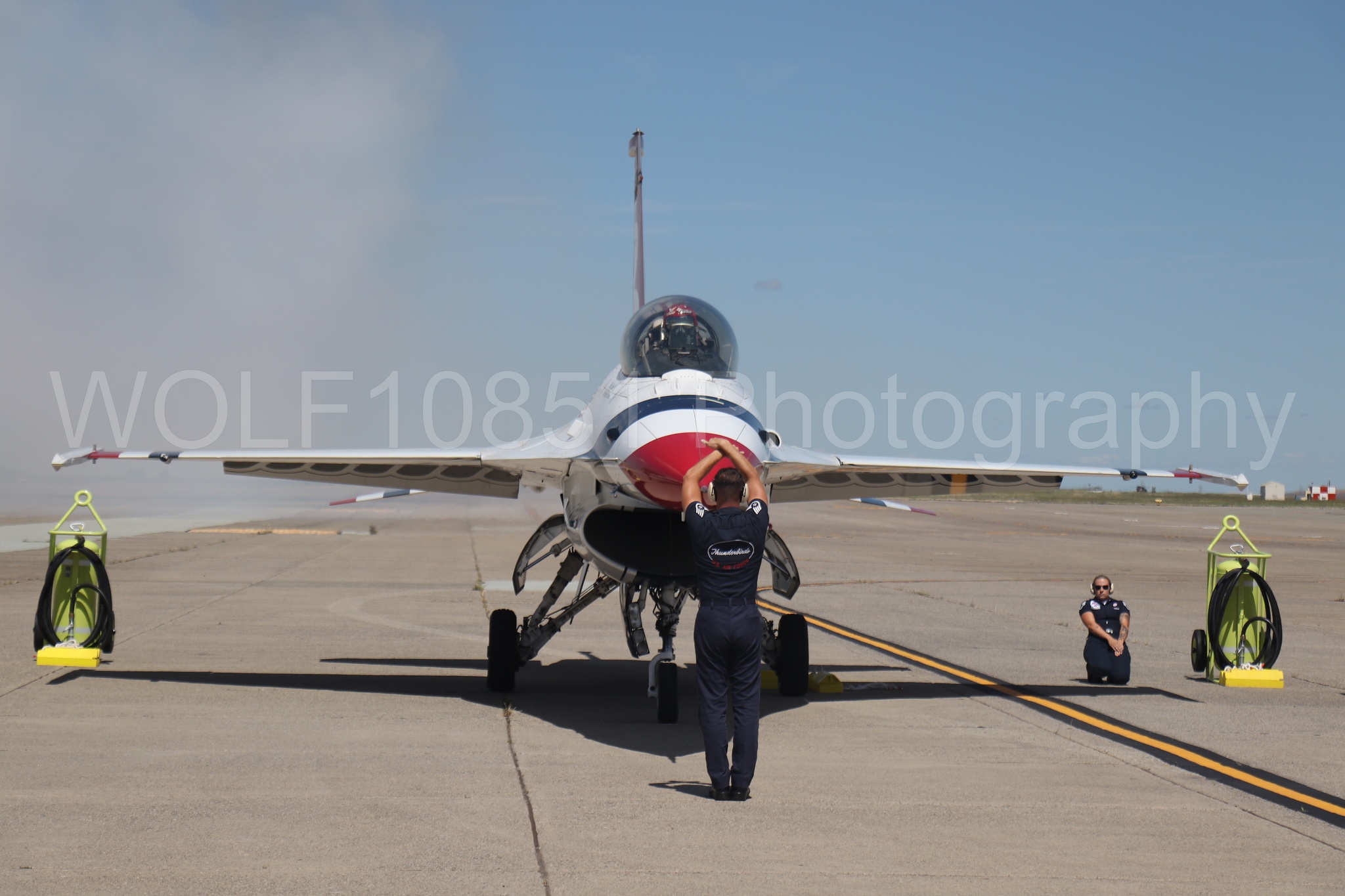 F-16 Fighting Falcon | Red White and Blue | Thunderbirds | WOLF10851 Photography