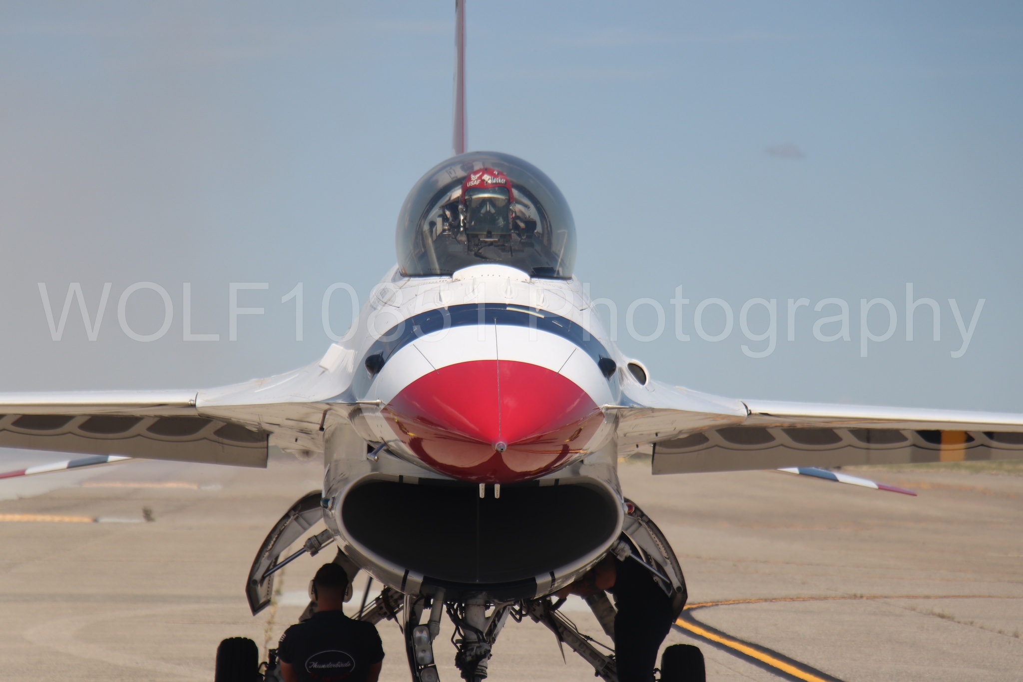 F-16 Fighting Falcon | Red White and Blue | Thunderbirds | WOLF10851 Photography