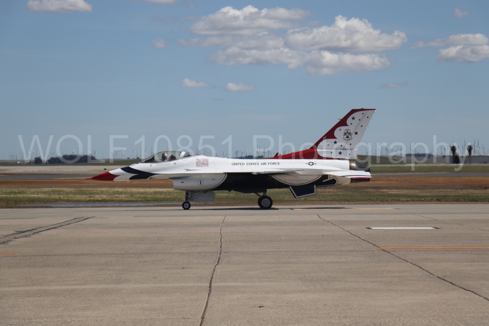 F-16 Fighting Falcon | Red White and Blue | Thunderbirds | WOLF10851 Photography