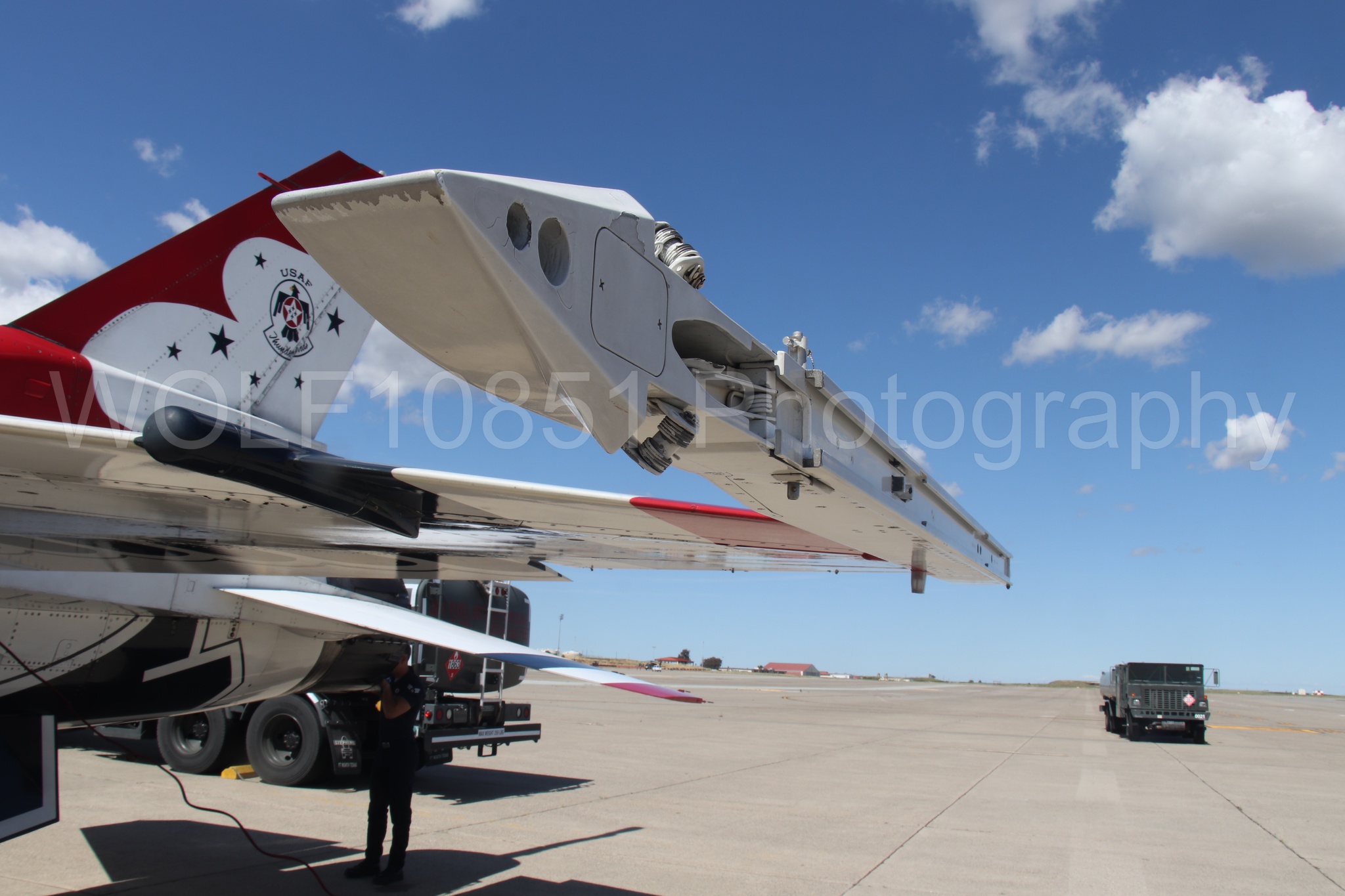 F-16 Fighting Falcon | Red White and Blue | Thunderbirds | WOLF10851 Photography