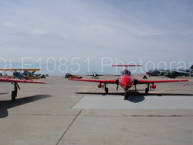 Aviation photography by WOLF10851 featuring L-29 Delfín, Travis Airshow 2001.