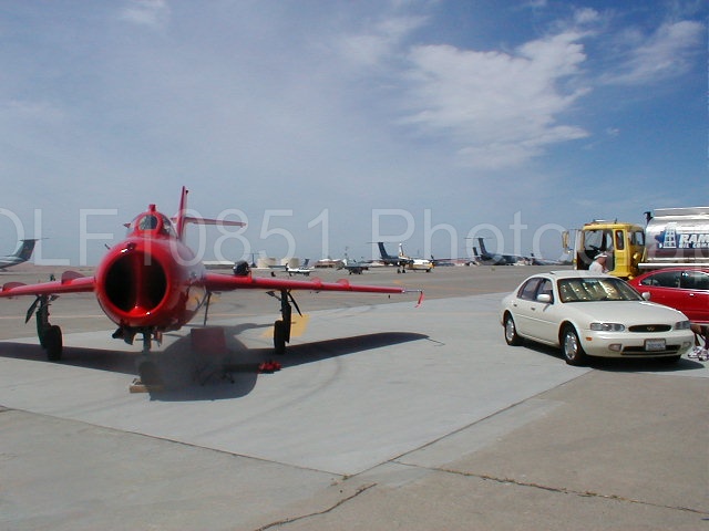 Aviation photography by WOLF10851 featuring Mig-17 Fresco, Travis Airshow 2001.