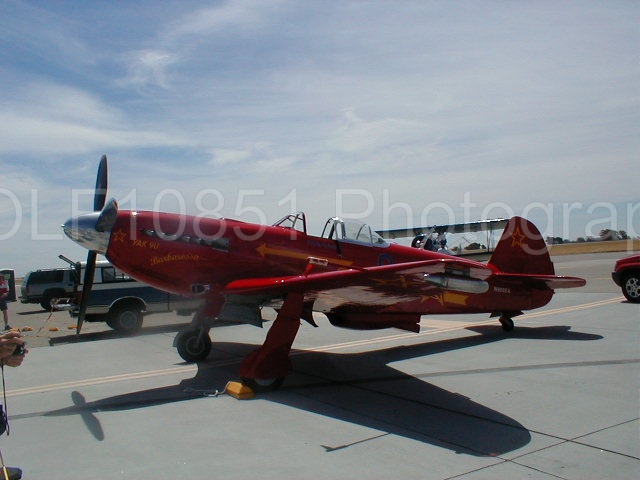 Aviation photography by WOLF10851 featuring Travis Airshow 2001, Yak-9UM.