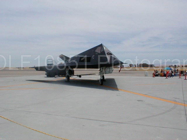 Aviation photography by WOLF10851 featuring Travis Airshow 2001, F-117 Stealth Fighter.