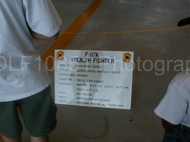 Aviation photography by WOLF10851 featuring Travis Airshow 2001, F-117 Stealth Fighter.