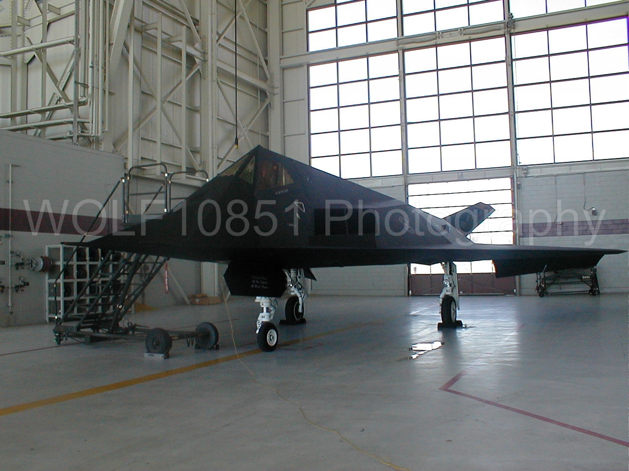 Aviation photography by WOLF10851 featuring Rare & Historic, Travis Airshow 2001, F-117 Stealth Fighter.